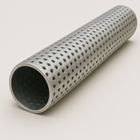 Нержавеющая перфорированная труба