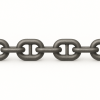 Цепь круглозвенная с распорками А2-2,5-26х104