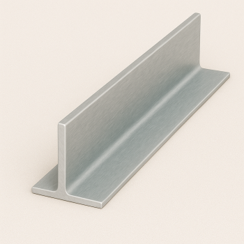 Т-образный профиль нержавеющий 100х100х9 мм AISI 304 в наличии в Смоленске