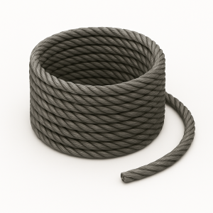 Канат одинарной свивки ТК 7,8 мм ГОСТ 3064-80 в наличии в Смоленске
