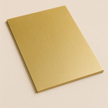 Латунный лист мягкий 1,2х600х1500 мм Л63 ГОСТ 2208-2007 в наличии в Смоленске