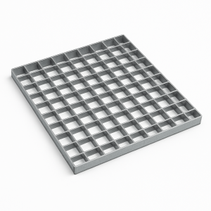 Решетчатый настил SP 34х38/30х2 1000х1000 мм в наличии в Смоленске