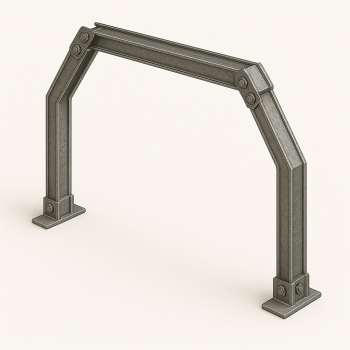 Трапециевидная податливая крепь 3 стойки КМП-Т3 СВП-17 в наличии в Смоленске