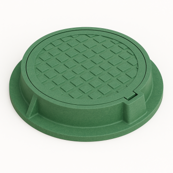 Люк полимерно-песчаный 73 мм 1,5 т 60 кг в наличии в Смоленске