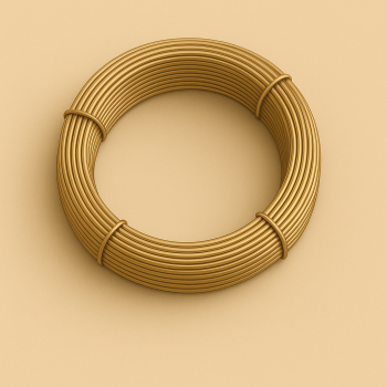 Латунная проволока тянутая 3,8 мм Л63 ГОСТ 1066-2015 в наличии в Смоленске