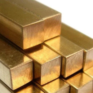 Латунный квадрат прессованный 100х100 мм ЛС59-1В ГОСТ 2060-2006 в наличии в Смоленске