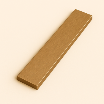 Шина бронзовая 100х1,3 мм БрОФ6,5-0,15П в наличии в Смоленске