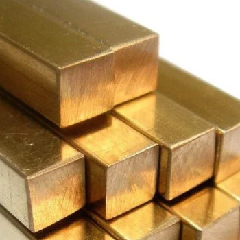 Латунный квадрат прессованный 100х100 мм ЛС59-2 ГОСТ 2060-2006 в наличии в Смоленске