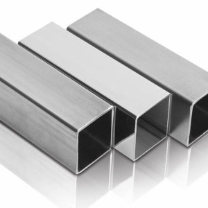 Труба профильная нержавеющая квадратная 100х100х6,5 мм AISI 201 в наличии в Смоленске
