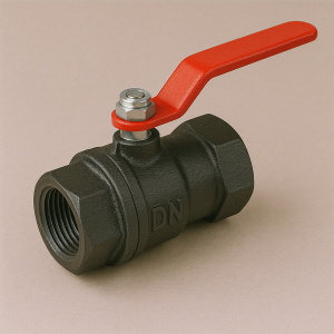 Чугунный кран шаровой проходной муфтовый ДУ 25 РУ 16 ГОСТ 9702-87 в наличии в Смоленске