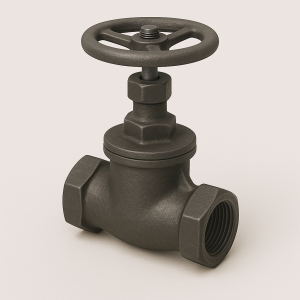 Вентиль чугунный запорный фланцевый ДУ 40 РУ 16 в наличии в Смоленске