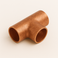 Тройник медный для высокотемпературной пайки 10 мм М1р ГОСТ 32590-2013