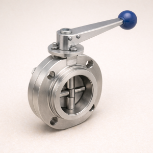 Клапан Бабочка S-S AISI 316L DN 50 (52х1,5) в наличии в Смоленске