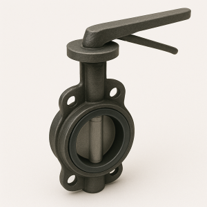 Затвор чугунный дисковый регулирующий ДУ 40 РУ 1 ГОСТ 25923-89 в наличии в Смоленске