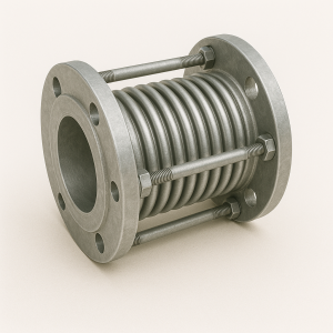 Компенсатор стальной осевой фланцевый ДУ 80 в наличии в Смоленске